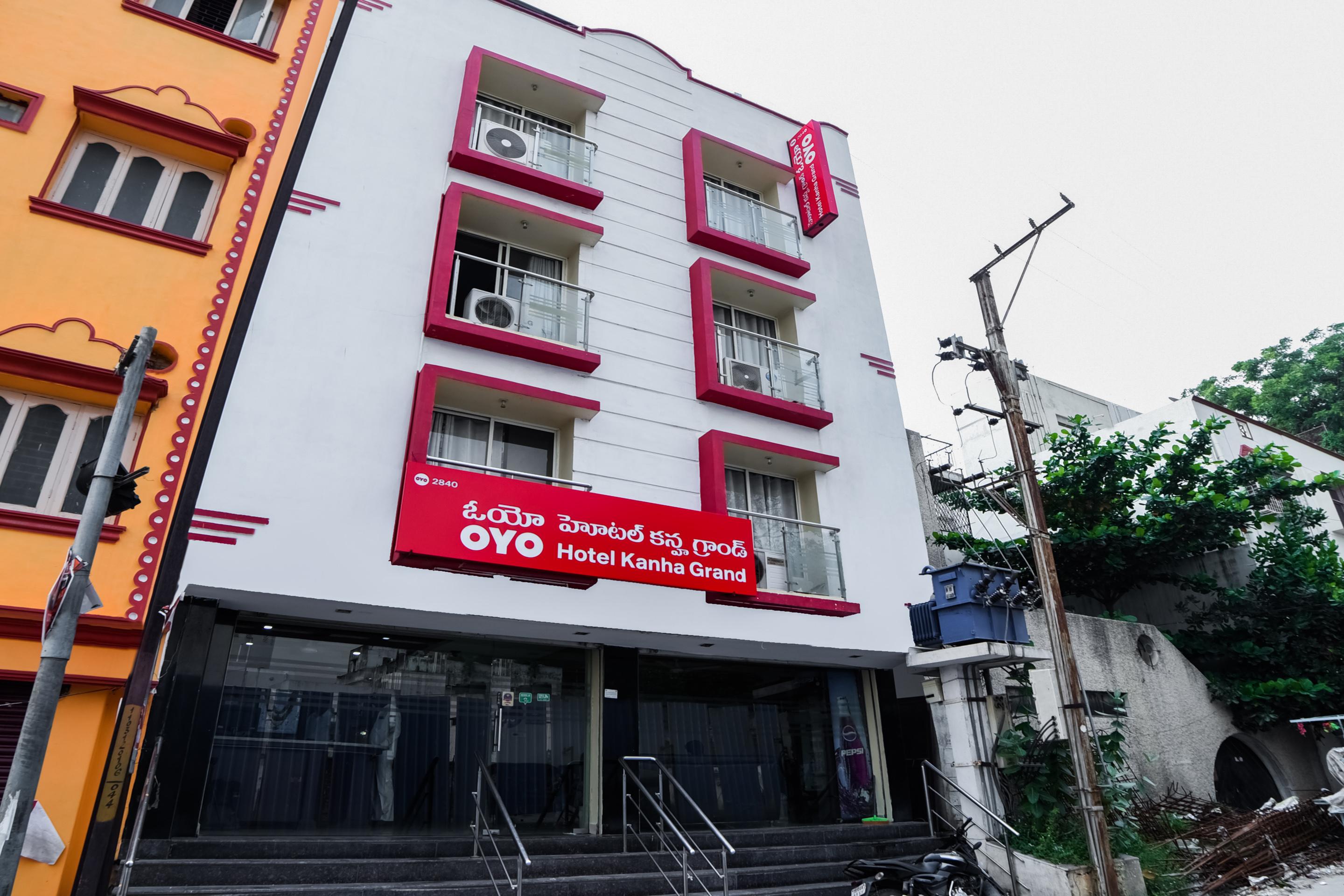 היידראבד Oyo 2840 Kanha Grand מראה חיצוני תמונה